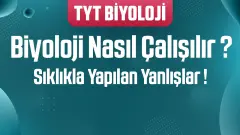 Biyoloji Çalışırken 'Sadece Okuma' Çıkmazı: Ezber Bilgiyi Kalıcı Hafızaya Taşımayı Engelleyen Sarsıcı Hata - YKS